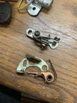 Vtg Car Parts Lot 1952 Ford Condenser Contact points Starter Gen Motor Brushes