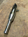 TRIUMPH MUFFLER Chrome Left Side Silencer 3TA 5TA T90 T100 Peashooter Silencer