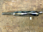 TRIUMPH MUFFLER Chrome Left Side Silencer 3TA 5TA T90 T100 Peashooter Silencer