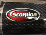 CBR 600 SCORPION SLIP-ON EXHAUST FSi Fi Sport F4i 2001-2005 Carbon Fiber 763147
