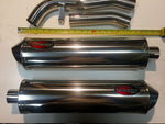 SCORPION SLIP-ON EXHAUST Kawasaki Z1000 07-08 Stainless Steel Silencer 763226