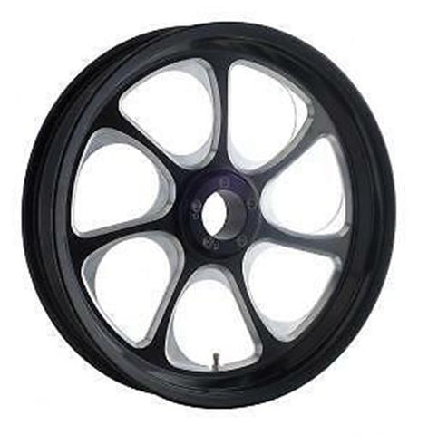 NEW REVTECH ELIMINATOR BLACK 17 X 3.5 CUSTOM WHEEL HARLEY TOURING SOFTAIL XL