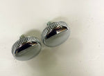 Harley Battery Side Cover Decorative Knobs Knucklehead Panhead Shovelhead Trim