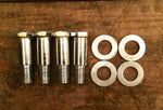 Softail Shock Bolts Kit Harley FXST Custom Chopper 1984-1999 Set of 4 w washers