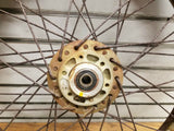 Front Wheel Tire Stock Honda CB 550 750 Motorcycle rusty straight rat rod parts