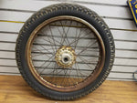 Front Wheel Tire Stock Honda CB 550 750 Motorcycle rusty straight rat rod parts