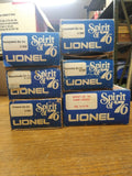 Vtg LIONEL SPIRIT OF 76 O GAUGE Locomotive and Freight Car Set 6 Railroad Train