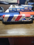 Vtg LIONEL SPIRIT OF 76 O GAUGE Locomotive and Freight Car Set 6 Railroad Train