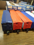 Vtg LIONEL SPIRIT OF 76 O GAUGE Locomotive and Freight Car Set 6 Railroad Train