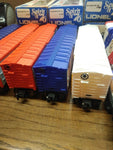 Vtg LIONEL SPIRIT OF 76 O GAUGE Locomotive and Freight Car Set 6 Railroad Train