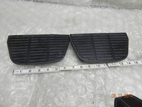 Board Footboard rubbers touring heritage fatboy harley road glide FLH passenger