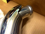 USA Harley Crossover Exhaust Pipes 1-3/4 Chrome Rush Softail Heritage Fatboy FXS