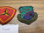 Vintage Patches WW11 Nam Communications Lot Military US Antique Jacket hat Army?