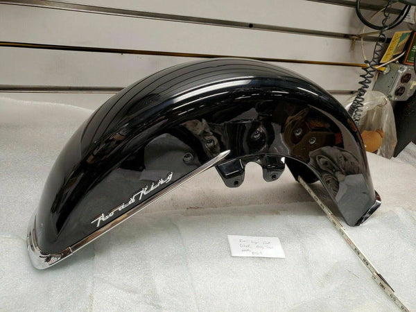 純正fltr FLTRXインナー・フロント/ビビッドブラック57000374DH Vivid Black Front Fender Harley Road King Bagger OEM FLHR W Trim