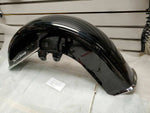 Vivid Black Front Fender Harley Road King Bagger OEM FLHR W Trim Emblems FLTRI!!