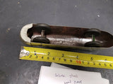 Vtg Tin Metal Toy Train 1920's? Silver Streak Mail Coach Car Locomotive!