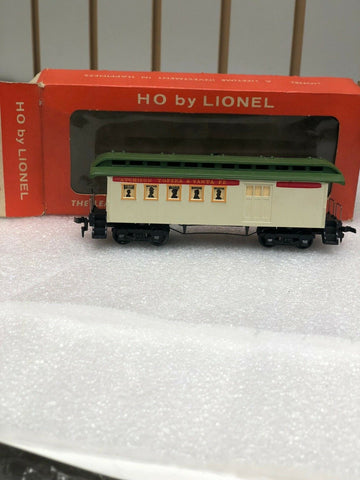 ATCHISON TOPEKA & SANTE FE HO BY TYCO RAILROAD CABOOSE PASSENGER TRAIN