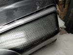 Carbon Fiber Charcoal Silver Right Saddlebag Street Glide FLHX 2014^ CVO Lower!!