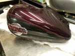 Harley Gas Tank Black Cherry Black Pearl 2005 Ultra Classic w emblems Touring