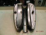 Gas Tank Stretched Raw Steel Super Cruiser Harley Custom Chopper Bobber