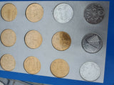 Vintage Collection Mardi Gras Tokens Dubloons Bars Taverns 1971 Historical sites