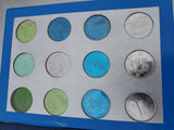 Vintage Collection Mardi Gras Tokens Dubloons Bars Taverns 1971 Historical sites