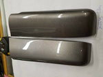 Saddlebag Trim Filler Panels Harley Touring 2009^ Palladium Silvr FLHX Glide FL!