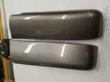 Saddlebag Trim Filler Panels Harley Touring 2009^ Palladium Silvr FLHX Glide FL!