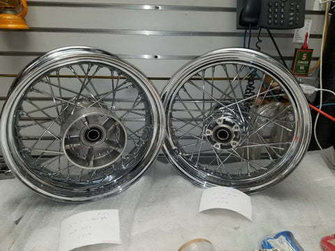 Front Rear Spoke Wheel Harley Touring Road king Glide Ultra 2009^ FLH OEM FLHX