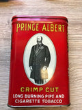 VINTAGE PRINCE ALBERT CRIMP CUT LONG BURNING PIPE CIGARETTE TOBACCO TOBACCIANA