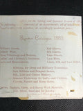 ANTIQUE SEWING GOODS SUMMER CATALOQUE 1883 TRADING CARDS