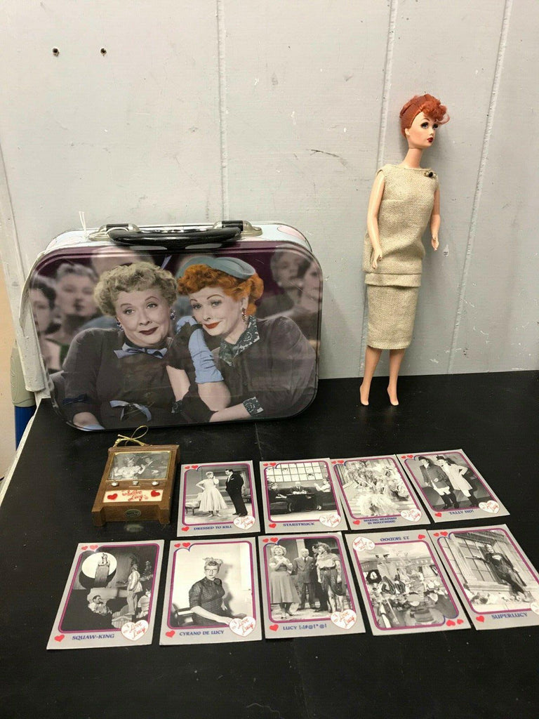 I LOVE LUCY DOLL BY DESILU/MATTEL BARBIE SIZE W/TIN CASE TV ORNAMENT & –  cyclewarehouse.online