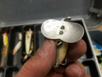 Vtg Lot Box Fishing Lures Bait Line Hooks 50's 60's USA ANTIQUE Spinners Heddon