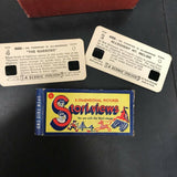 VINTAGE STORI-VIEWER BAKELITE STEREOSCOPE IN BOX W/SLIDES PA 4605 4606 SLIDE