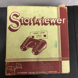 VINTAGE STORI-VIEWER BAKELITE STEREOSCOPE IN BOX W/SLIDES PA 4605 4606 SLIDE