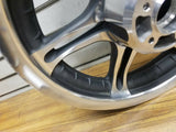 Black Slotted Mag Wheel Harley Touring Ultra Classic Road king front 3.00x16 OEM