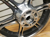 Black Slotted Mag Wheel Harley Touring Ultra Classic Road king front 3.00x16 OEM