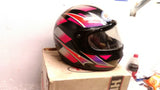 NEW OLD STOCK Bell Motorcycle Helmet Snell 1995 500059411 Size Large Black Pink
