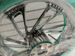 Custom PM Front mag wheel chrome Harley softail wide glide 84-99 chopper cartel