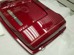Lava Red Tour Pak Lid Harley 2004 Ultra Classic Road Glide FLH hinges Nice!