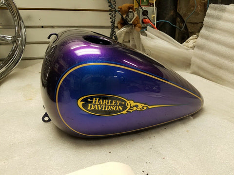 Gas Tank Harley Heritage Softail Fatboy OEM 2016 Flip Flop Paint Factory Scrape