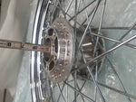 Brand new OEM Front Spoke Wheel Harley Sportster Dyna 2004^ Factory 2.50x19 25mm