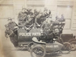Antique Picture Poster Wolcott CT Police Dep Harley JD Teens Motorcycle Indian