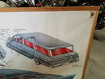 Vintage Mercury Comet 1961 Dealer Service Sign Poster Framed Shehab motors new k