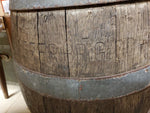 RARE 1900's Pre Prohibition F&M Schaefer Brewery Beer Barrel Wood Keg NY Antique