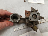 Vintage brown cast carb Kohler Small engine motor Tractor 1bbl Cushman antique