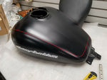 2008^ 6 Gallon Gas tank Denim Black Harley FLHX Ultra Road FLTR Glide Ding FLH