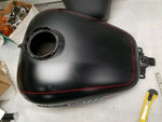 2008^ 6 Gallon Gas tank Denim Black Harley FLHX Ultra Road FLTR Glide Ding FLH