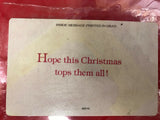 VINTAGE 1990 COCA-COLA CHRISTMAS CARDS BOX OF 18 NIB SANTA CLAUS COKE BOTTLE