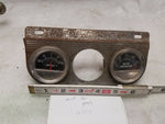 Vtg Hot Rod Gauges Amp Temp USA 1950's 60's 57 Chevy Buick Muscle car instrument